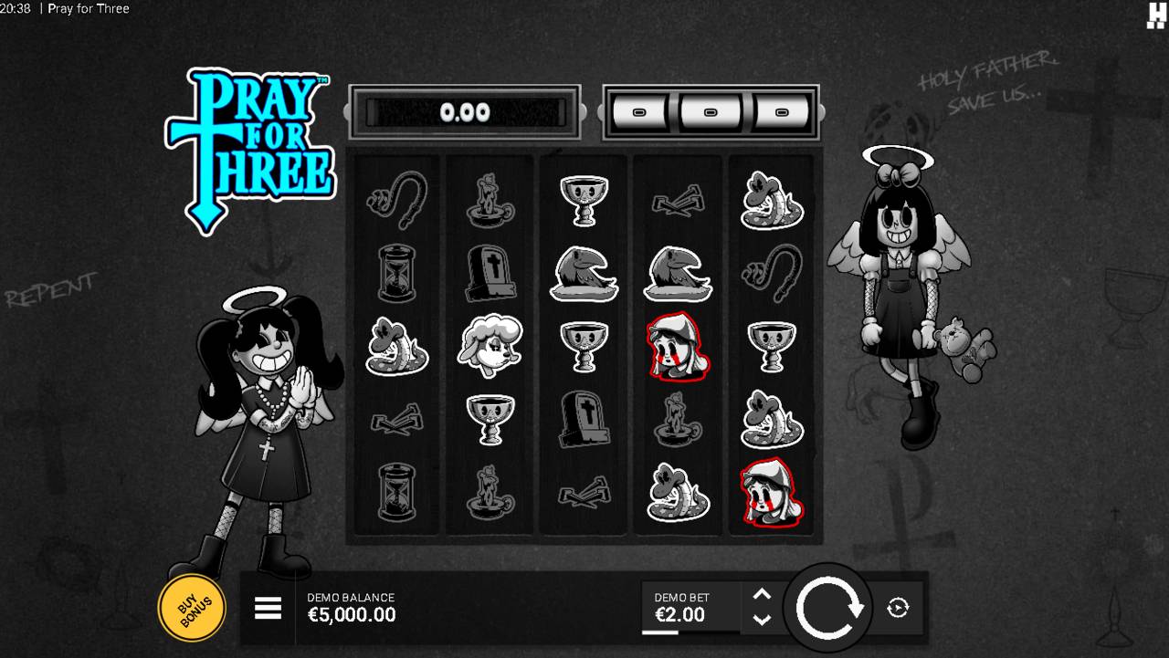 Pray For Three (Hacksaw Gaming) Image 2
